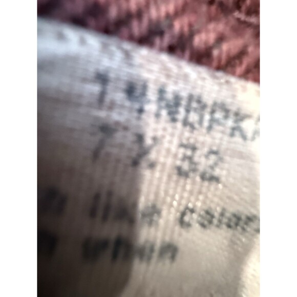 Vintage Wrangler Maroon Jeans 7x32 Riding  Women’s 80s Cowgirl VTG - Picture 9 of 10